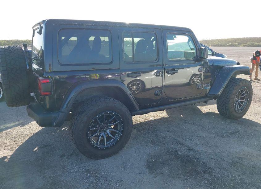 Photo 4 of 2022 Jeep Wrangler 4XE UNLIMITED RUBICON 4X4 (VIN 1C4JJXR61NW209379)