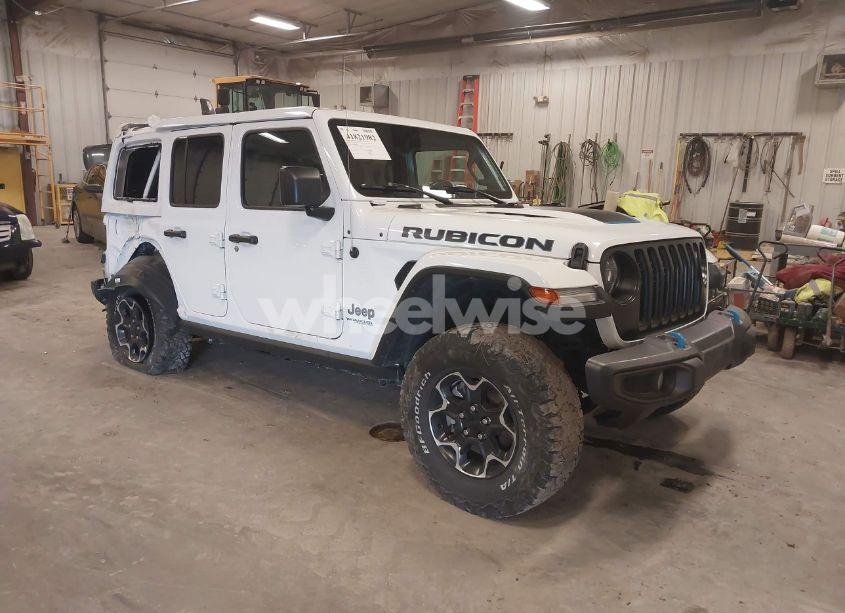 2022 Jeep Wrangler 4XE UNLIMITED RUBICON 4X4 (VIN 1C4JJXR61NW264155) main photo