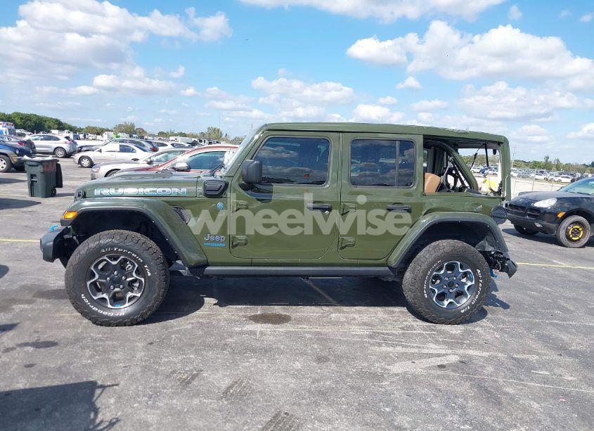 Photo 14 of 2022 Jeep Wrangler 4XE UNLIMITED RUBICON 4X4 (VIN 1C4JJXR61NW275270)