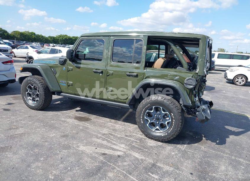 Photo 3 of 2022 Jeep Wrangler 4XE UNLIMITED RUBICON 4X4 (VIN 1C4JJXR61NW275270)