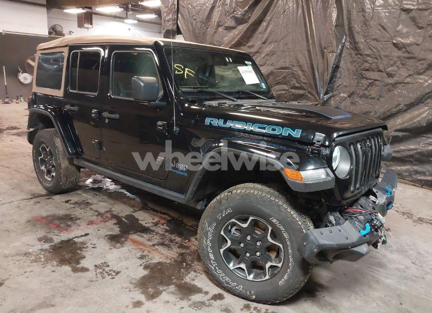 2021 Jeep Wrangler 4XE UNLIMITED RUBICON 4X4 (VIN 1C4JJXR63MW660957) main photo