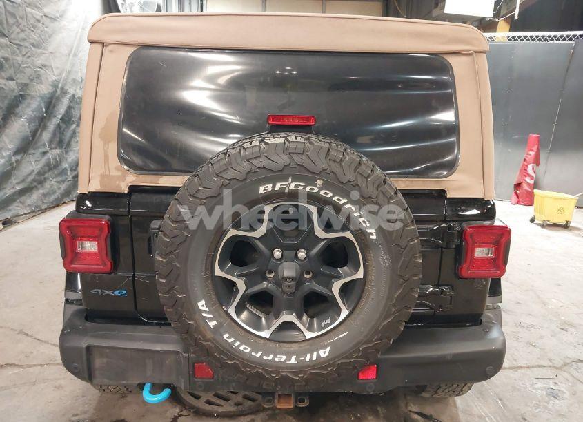 Photo 16 of 2021 Jeep Wrangler 4XE UNLIMITED RUBICON 4X4 (VIN 1C4JJXR63MW660957)