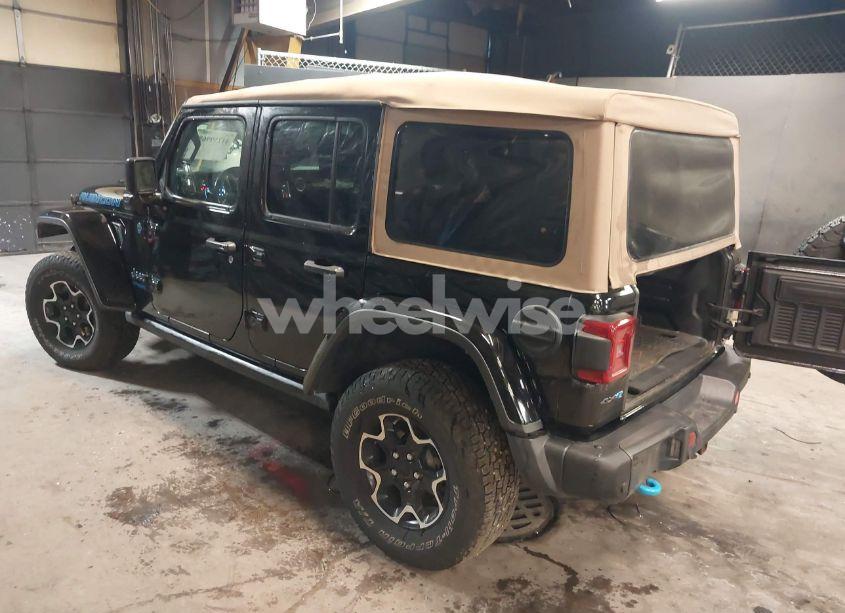 Photo 3 of 2021 Jeep Wrangler 4XE UNLIMITED RUBICON 4X4 (VIN 1C4JJXR63MW660957)