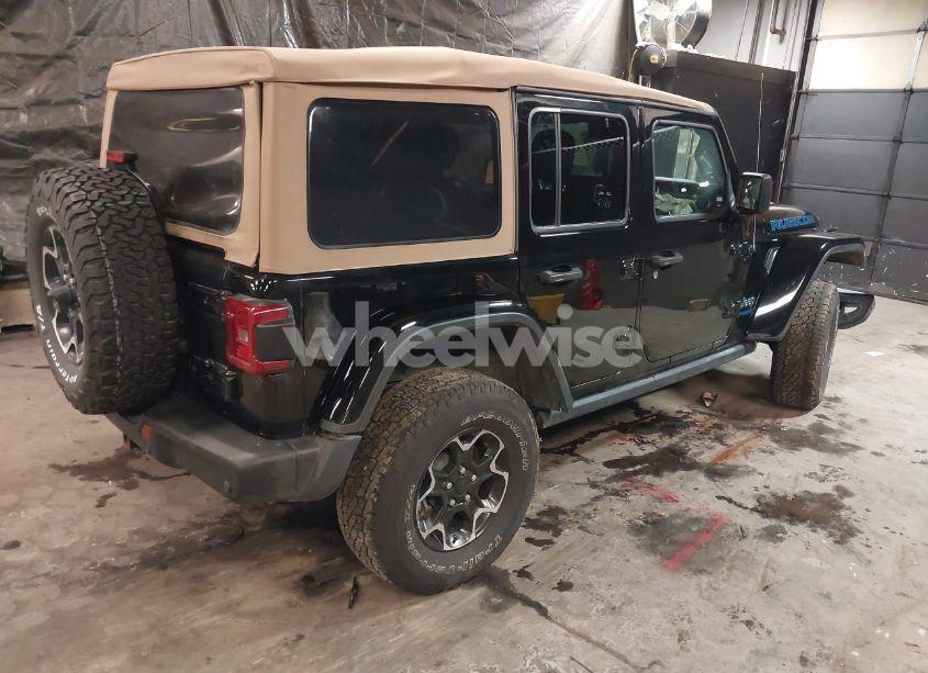 Photo 4 of 2021 Jeep Wrangler 4XE UNLIMITED RUBICON 4X4 (VIN 1C4JJXR63MW660957)