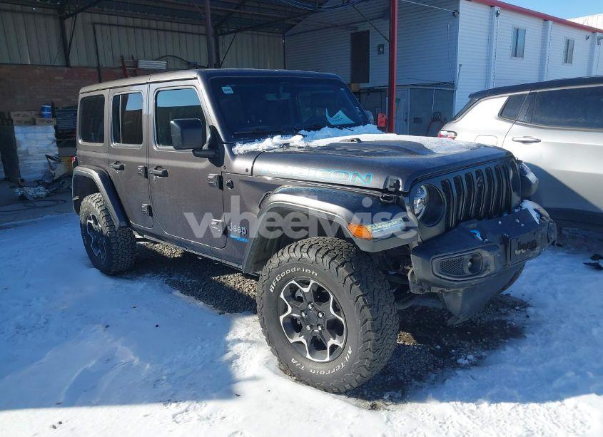 2021 Jeep Wrangler 4XE UNLIMITED RUBICON 4X4 (VIN 1C4JJXR63MW844652) main photo