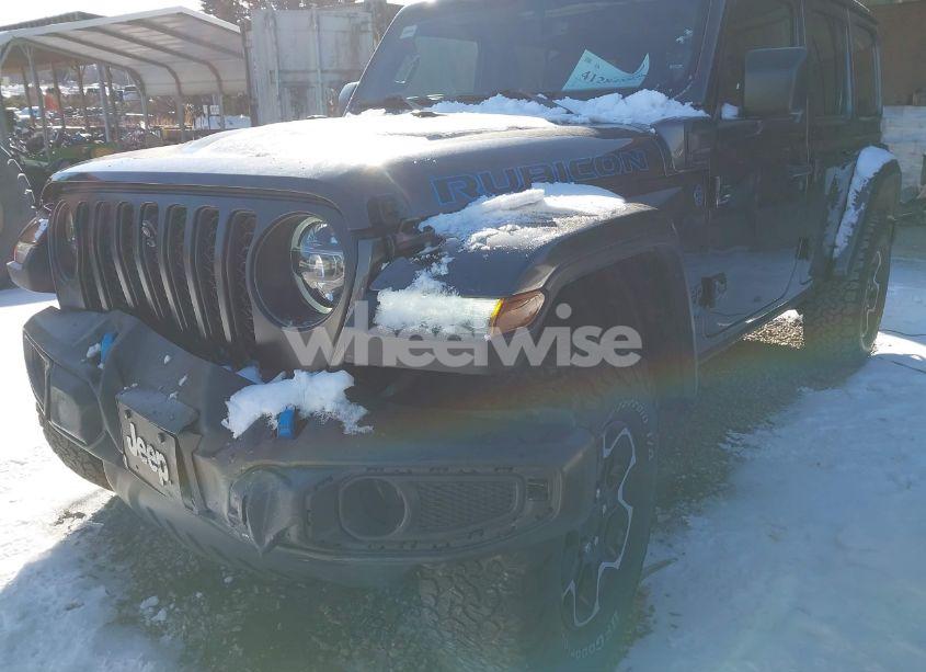 Photo 17 of 2021 Jeep Wrangler 4XE UNLIMITED RUBICON 4X4 (VIN 1C4JJXR63MW844652)