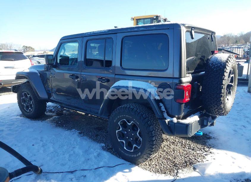 Photo 3 of 2021 Jeep Wrangler 4XE UNLIMITED RUBICON 4X4 (VIN 1C4JJXR63MW844652)