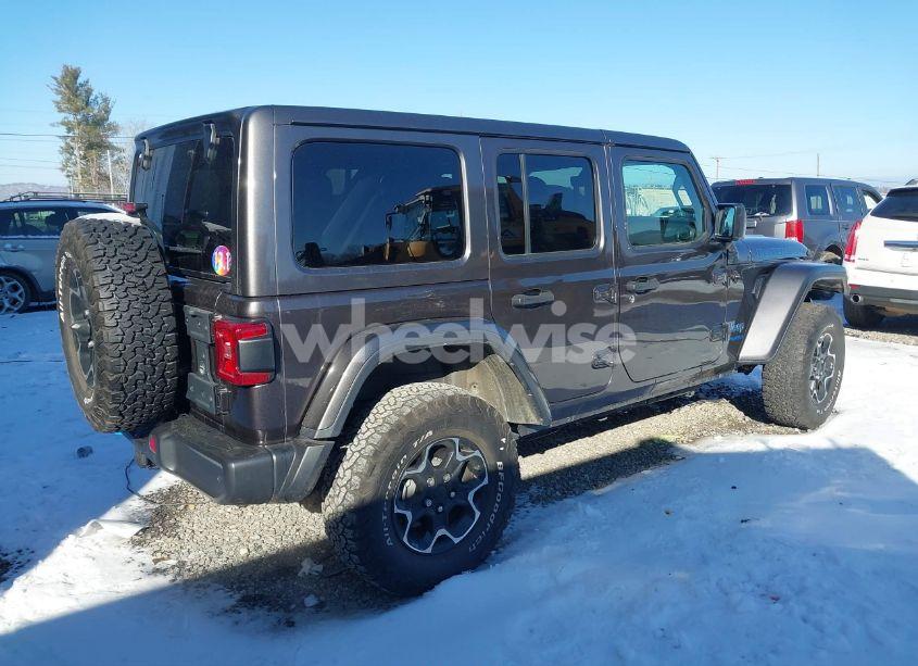 Photo 4 of 2021 Jeep Wrangler 4XE UNLIMITED RUBICON 4X4 (VIN 1C4JJXR63MW844652)