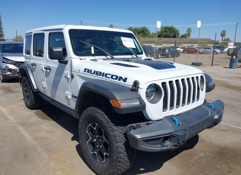 2022 Jeep Wrangler 4XE UNLIMITED RUBICON 4X4 (VIN 1C4JJXR63NW198742) main photo