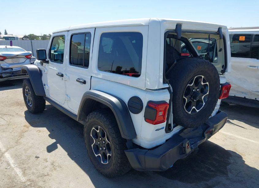 Photo 3 of 2022 Jeep Wrangler 4XE UNLIMITED RUBICON 4X4 (VIN 1C4JJXR63NW198742)