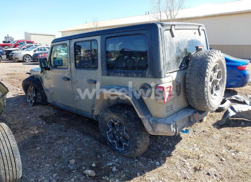 Photo 3 of 2022 Jeep Wrangler 4XE UNLIMITED RUBICON 4X4 (VIN 1C4JJXR64NW238262)