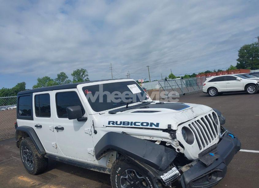 2023 Jeep Wrangler 4XE RUBICON 4X4 (VIN 1C4JJXR64PW586405) main photo