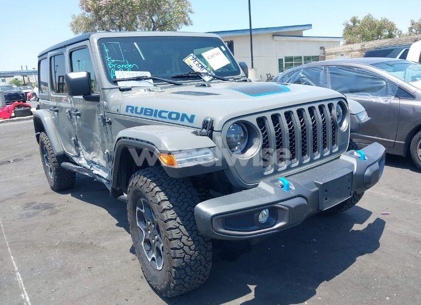 2023 Jeep Wrangler 4XE RUBICON 4X4 (VIN 1C4JJXR64PW700323) main photo