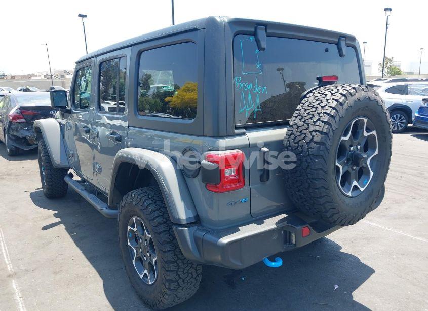 Photo 3 of 2023 Jeep Wrangler 4XE RUBICON 4X4 (VIN 1C4JJXR64PW700323)