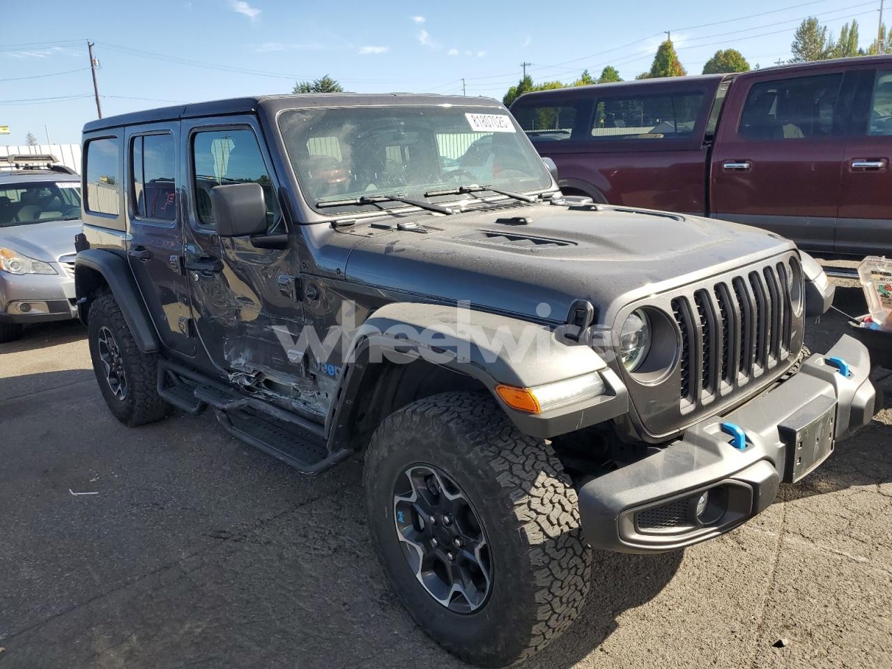 Photo 4 of 2023 JEEP WRANGLER RUBICON 4XE (VIN 1C4JJXR65PW536578)