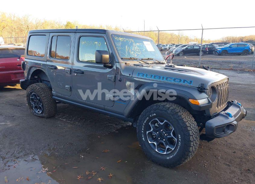 2023 Jeep Wrangler 4XE RUBICON 4X4 (VIN 1C4JJXR67PW700140) main photo