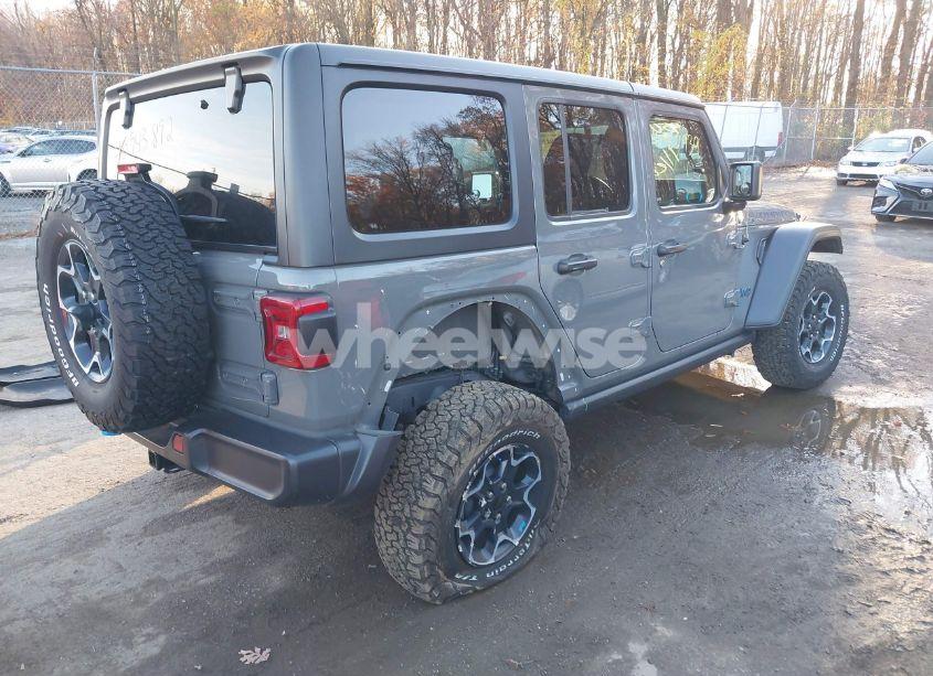 Photo 4 of 2023 Jeep Wrangler 4XE RUBICON 4X4 (VIN 1C4JJXR67PW700140)