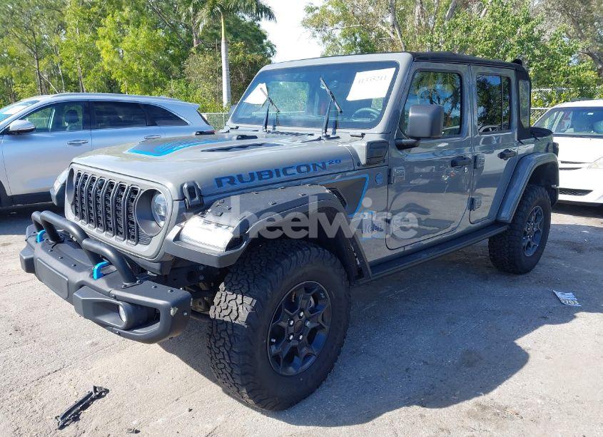 Photo 2 of 2023 Jeep Wrangler 4XE RUBICON 20TH ANNIVERSARY 4X4 (VIN 1C4JJXR67PW704365)