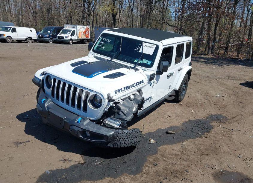 Photo 2 of 2023 Jeep Wrangler 4XE RUBICON 4X4 (VIN 1C4JJXR68PW584303)