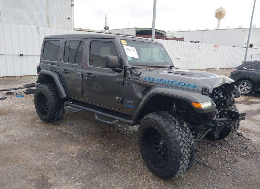 2021 Jeep Wrangler 4XE UNLIMITED RUBICON 4X4 (VIN 1C4JJXR6XMW629897) main photo