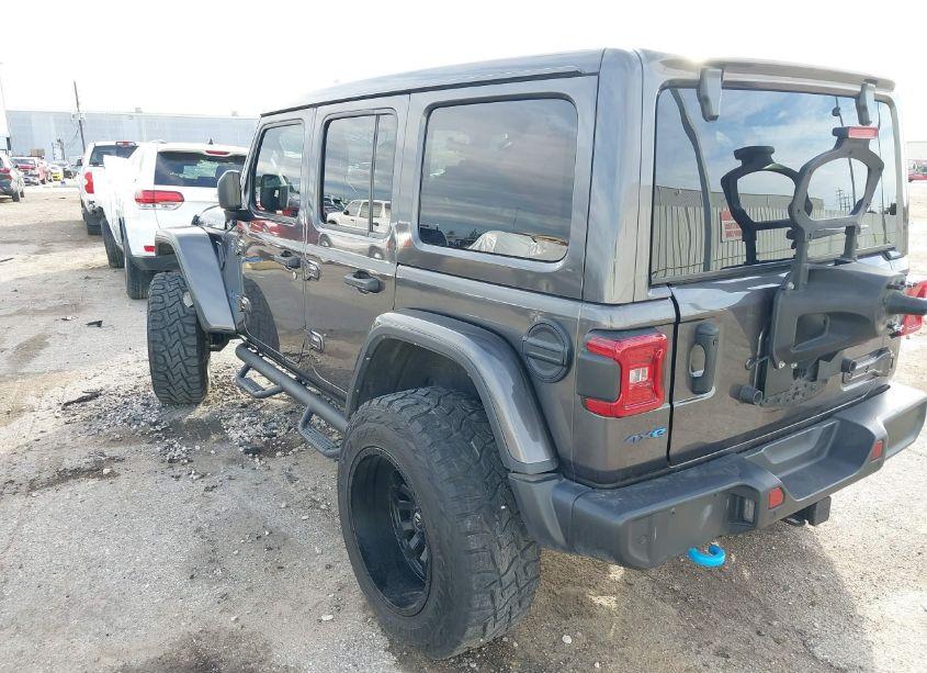 Photo 3 of 2021 Jeep Wrangler 4XE UNLIMITED RUBICON 4X4 (VIN 1C4JJXR6XMW629897)