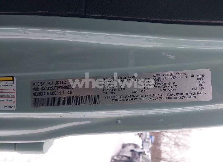 Photo 9 of 2023 Jeep Wrangler 4-DOOR RUBICON 392 4X4 (VIN 1C4JJXSJ7PW688280)