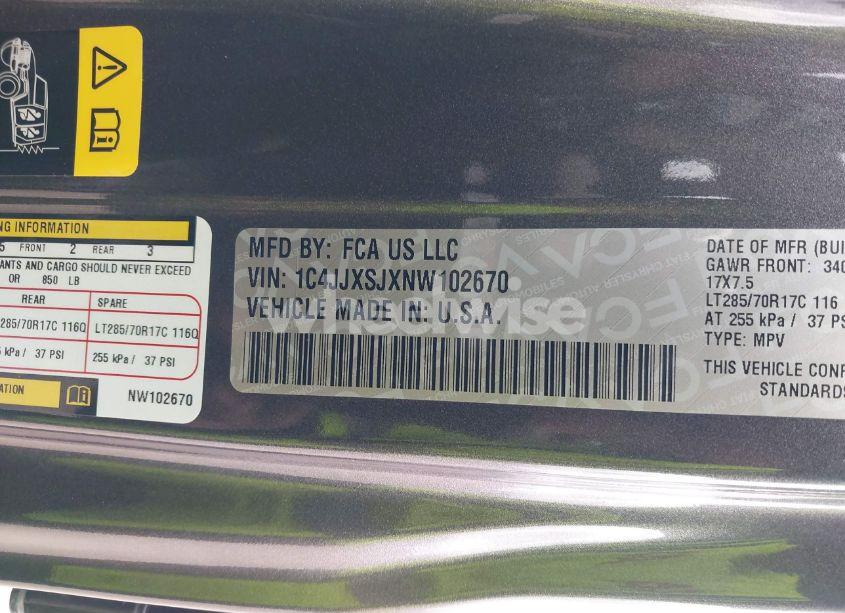 Photo 9 of 2022 Jeep Wrangler UNLIMITED RUBICON 392 4X4 (VIN 1C4JJXSJXNW102670)