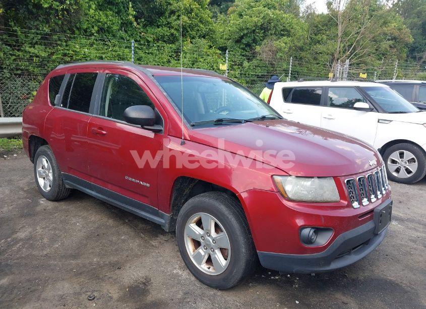 2014 Jeep Compass SPORT (VIN 1C4NJCBA0ED666026) main photo