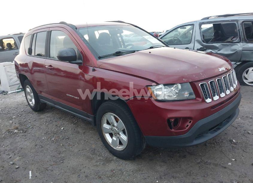 2014 Jeep Compass SPORT (VIN 1C4NJCBA1ED801028) main photo
