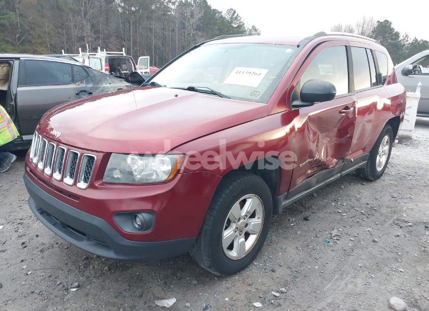 Photo 2 of 2014 Jeep Compass SPORT (VIN 1C4NJCBA1ED801028)