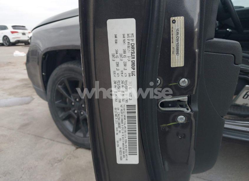 Photo 9 of 2014 Jeep Compass ALTITUDE (VIN 1C4NJCBA1ED886887)