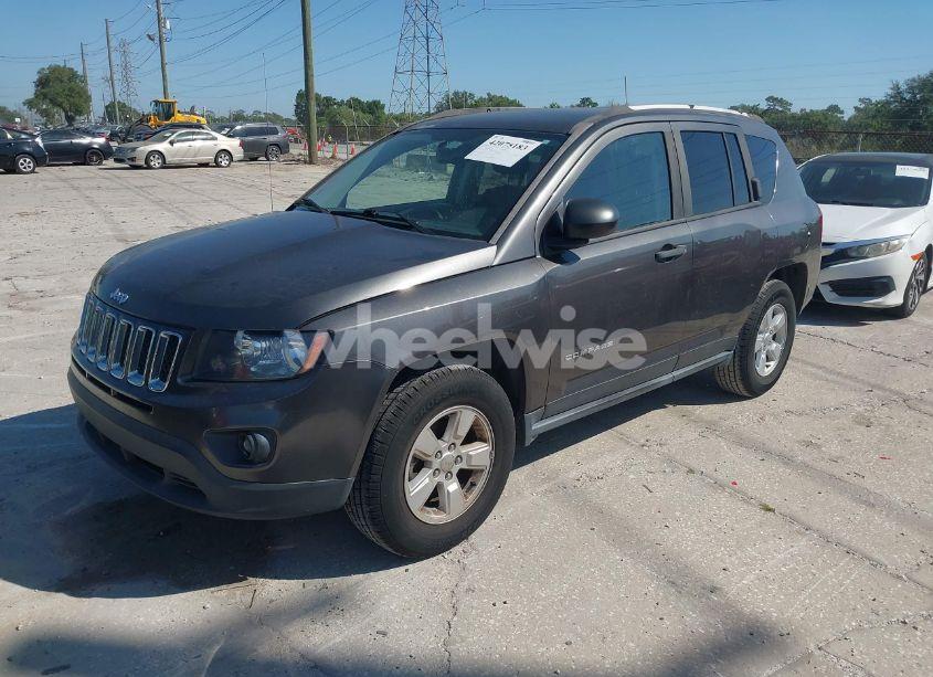 Photo 2 of 2016 Jeep Compass SPORT (VIN 1C4NJCBA3GD739179)