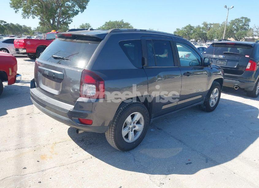 Photo 4 of 2016 Jeep Compass SPORT (VIN 1C4NJCBA3GD739179)
