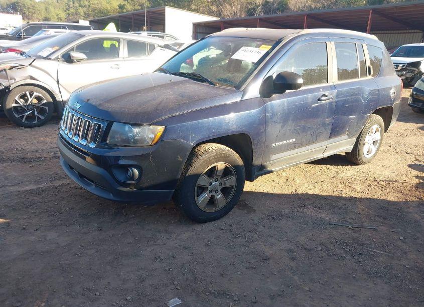 Photo 2 of 2014 Jeep Compass SPORT (VIN 1C4NJCBA4ED585160)