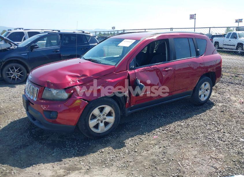Photo 2 of 2014 Jeep Compass SPORT (VIN 1C4NJCBA4ED749619)