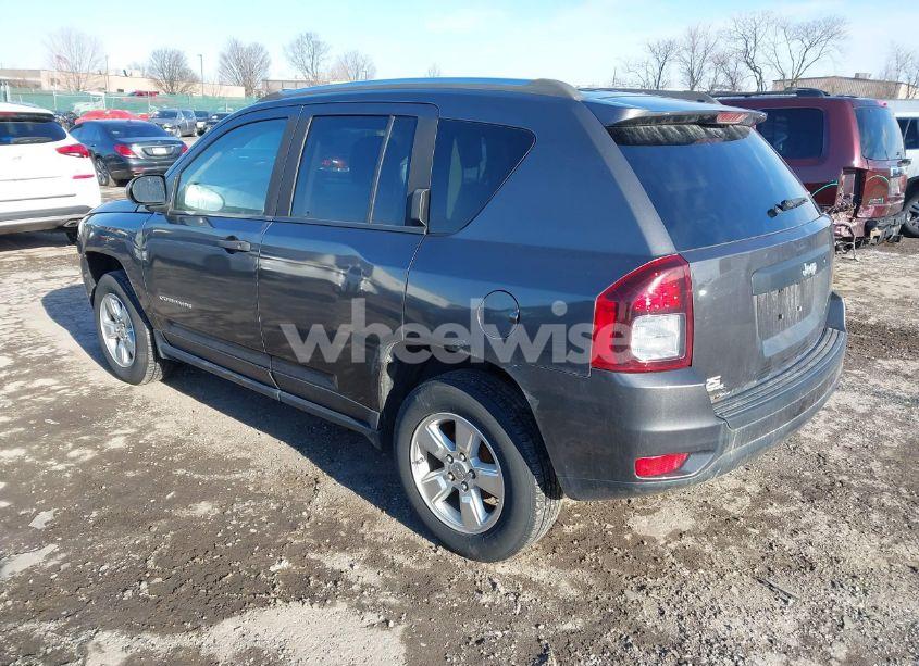 Photo 3 of 2014 Jeep Compass SPORT (VIN 1C4NJCBA4ED796908)