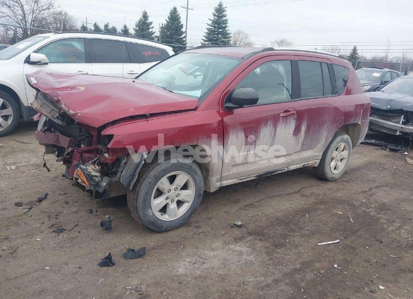 Photo 2 of 2014 Jeep Compass SPORT (VIN 1C4NJCBA4ED882204)