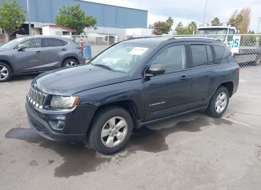 Photo 2 of 2014 Jeep Compass SPORT (VIN 1C4NJCBA5ED714572)