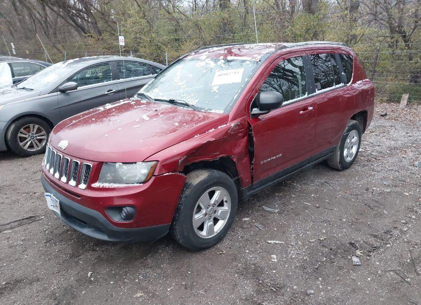 Photo 2 of 2014 Jeep Compass SPORT (VIN 1C4NJCBA5ED749872)