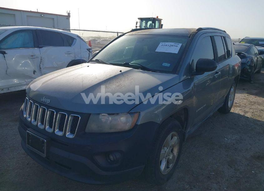 Photo 2 of 2014 Jeep Compass SPORT (VIN 1C4NJCBA6ED620698)
