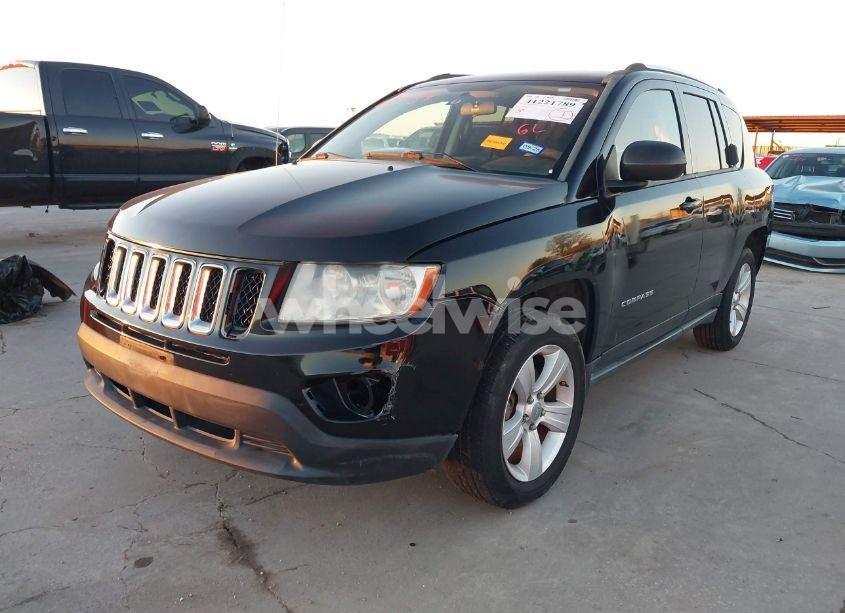 Photo 2 of 2012 Jeep Compass SPORT (VIN 1C4NJCBA7CD618200)