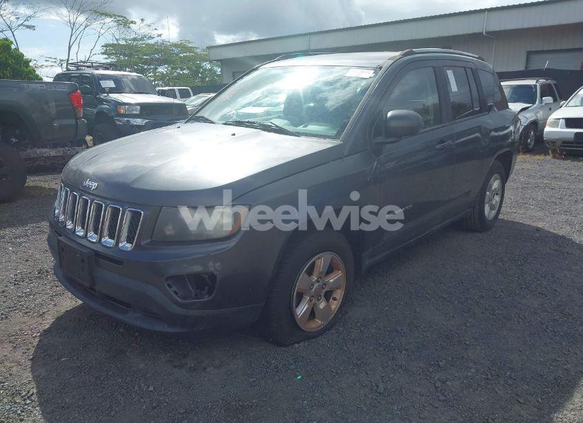 Photo 2 of 2014 Jeep Compass SPORT (VIN 1C4NJCBA7ED776877)