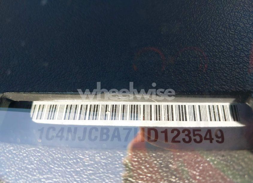 Photo 9 of 2017 Jeep Compass SPORT FWD (VIN 1C4NJCBA7HD123549)