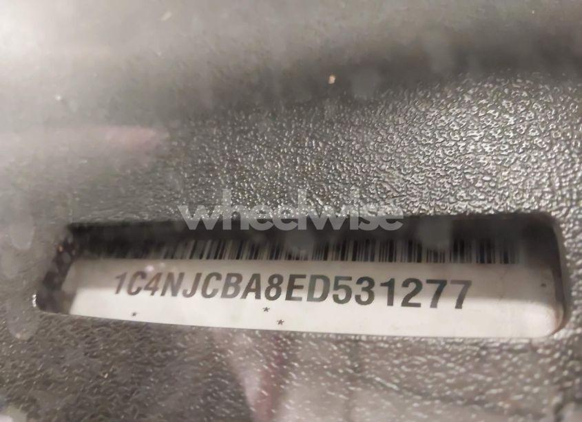 Photo 9 of 2014 Jeep Compass SPORT (VIN 1C4NJCBA8ED531277)