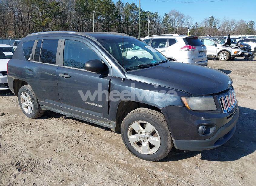 2014 Jeep Compass SPORT (VIN 1C4NJCBA9ED666557) main photo