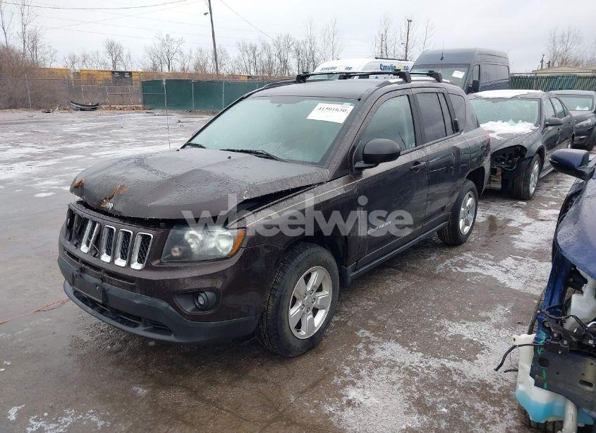 Photo 2 of 2014 Jeep Compass SPORT (VIN 1C4NJCBA9ED690115)