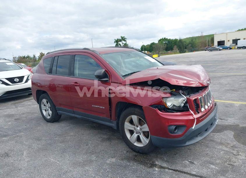 2016 Jeep Compass SPORT (VIN 1C4NJCBA9GD525085) main photo