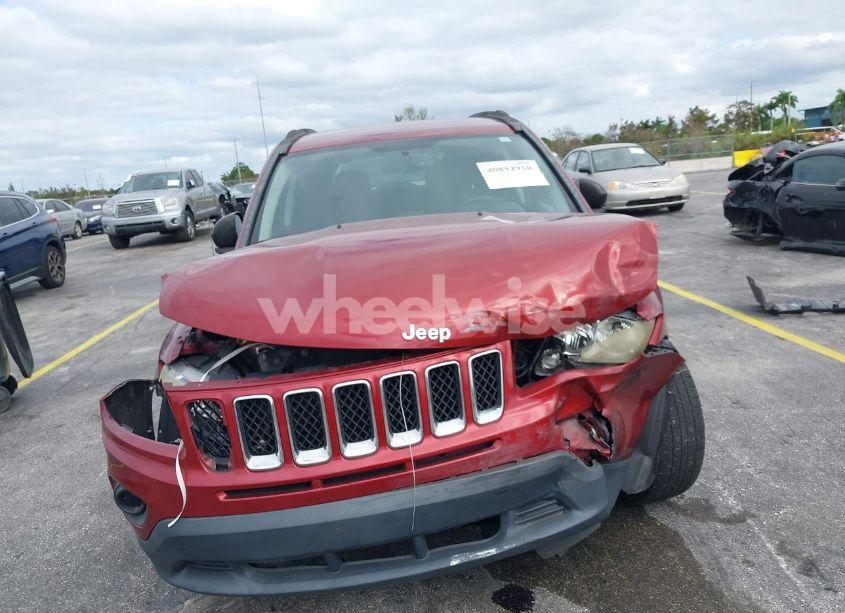 Photo 6 of 2016 Jeep Compass SPORT (VIN 1C4NJCBA9GD525085)