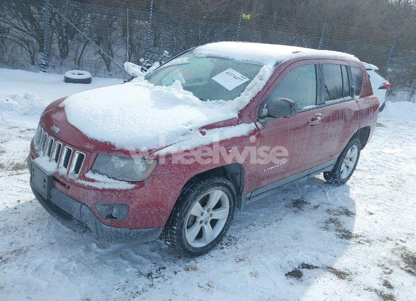 Photo 2 of 2014 Jeep Compass SPORT (VIN 1C4NJCBAXED559761)