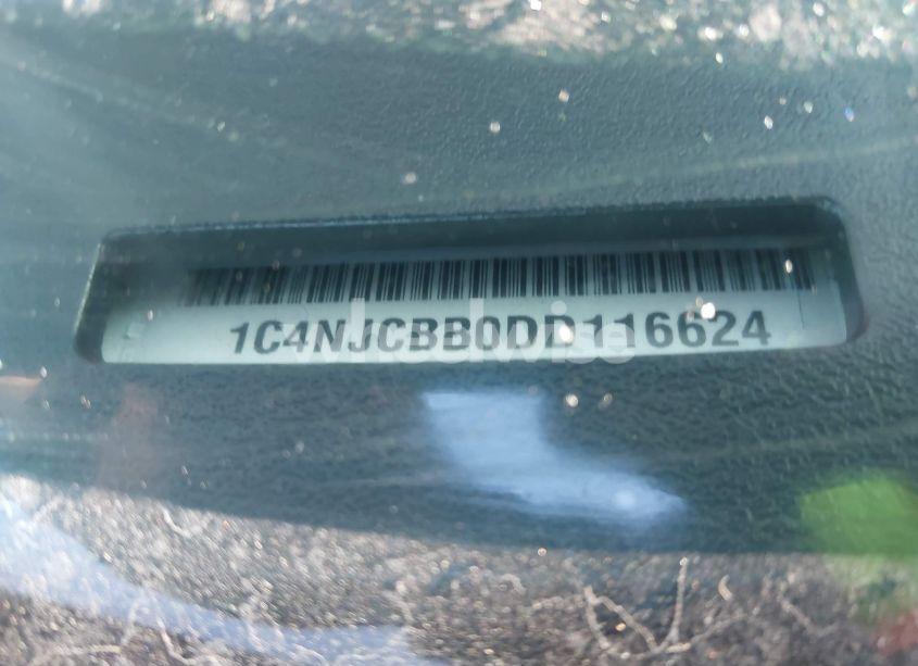 Photo 9 of 2013 Jeep Compass SPORT (VIN 1C4NJCBB0DD116624)